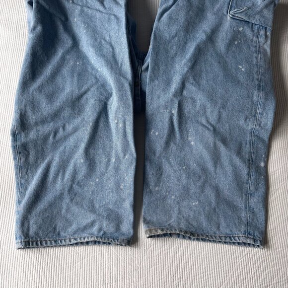Off-White Painted Toybox Extralong Cargo Jeans - Picture 10 of 13